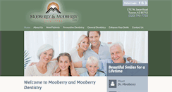 Desktop Screenshot of mooberrydentistry.com